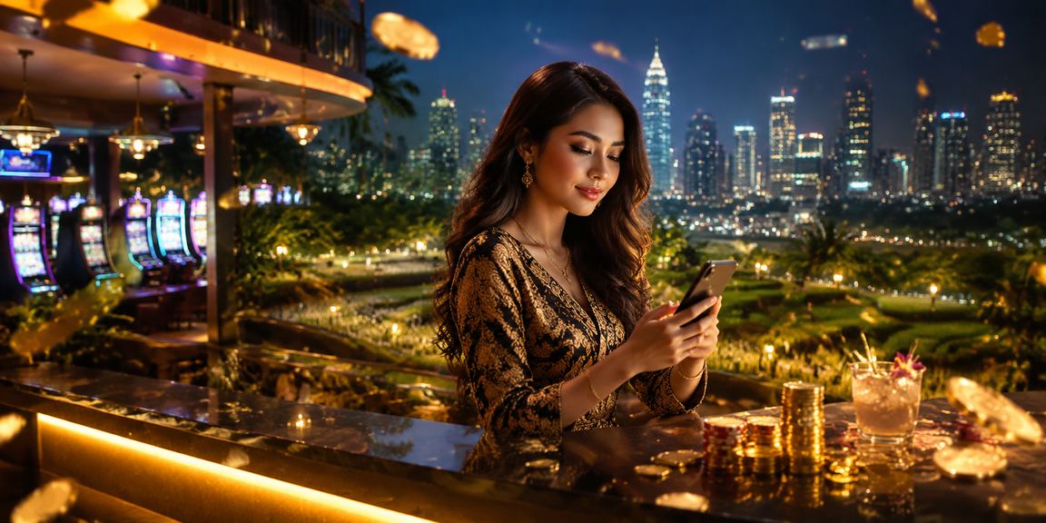 Pengguna mobile membaca informasi privasi layanan hiburan digital